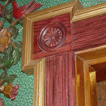 Metallic Accents for Door and Window Trim