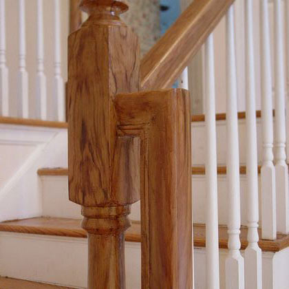 After wood graining