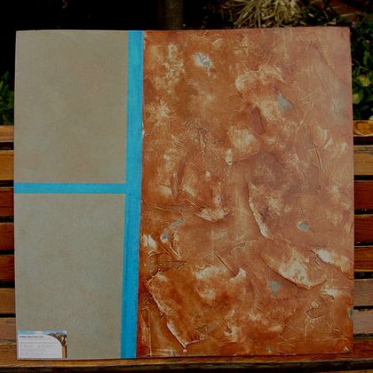 Venetian Plaster sample board