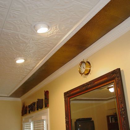 Ceiling after installation