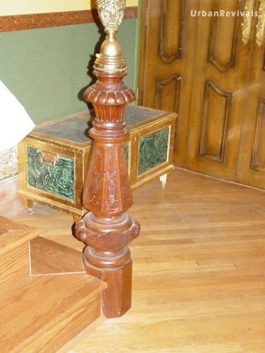 Salvaged Newel Post