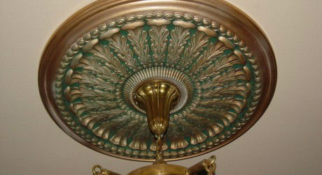 Painted Ceiling Medallions