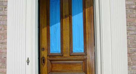 Door Refinishing Preparation