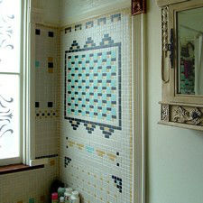 Victorian mosaic tiles